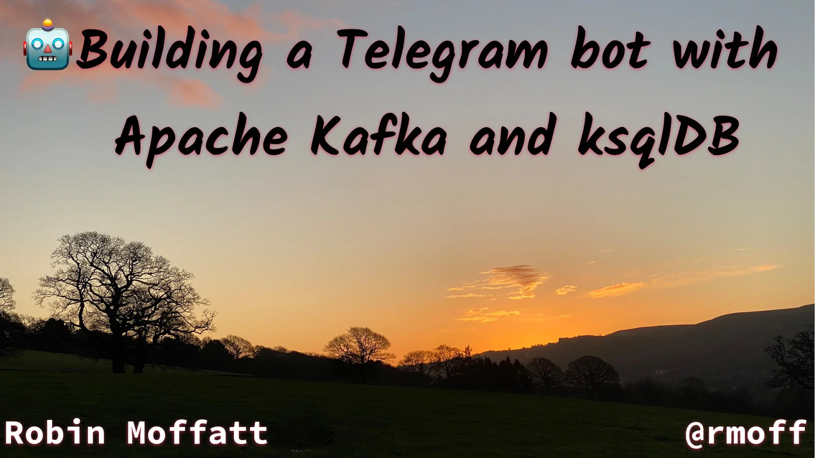 🤖 Building a Telegram bot with Apache Kafka and ksqlDB