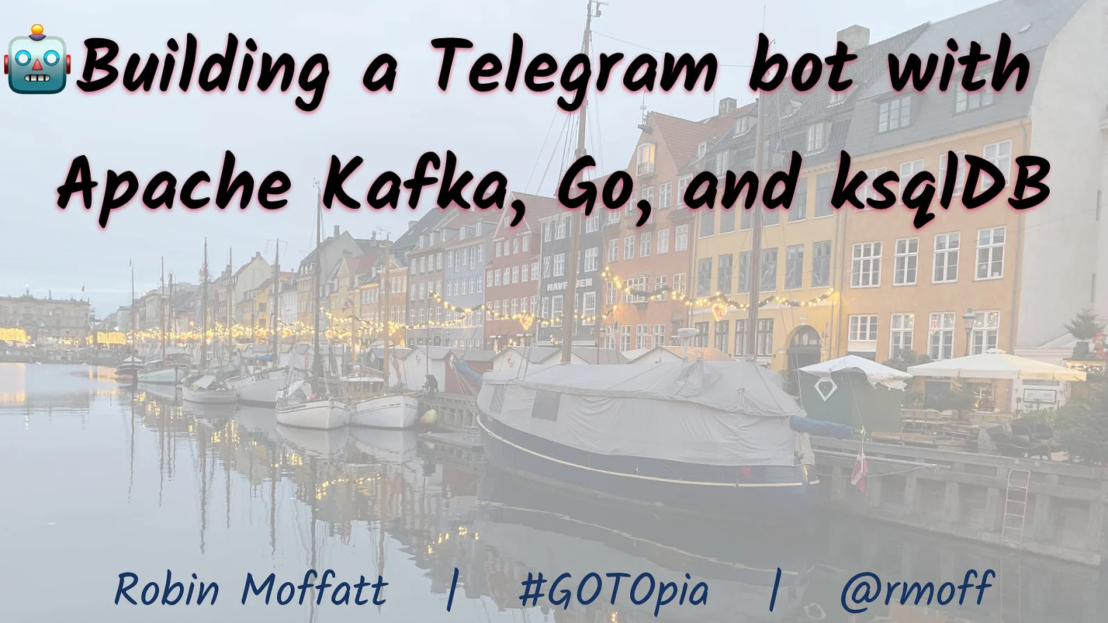 🤖Building a Telegram bot with Apache Kafka, Go, and ksqlDB